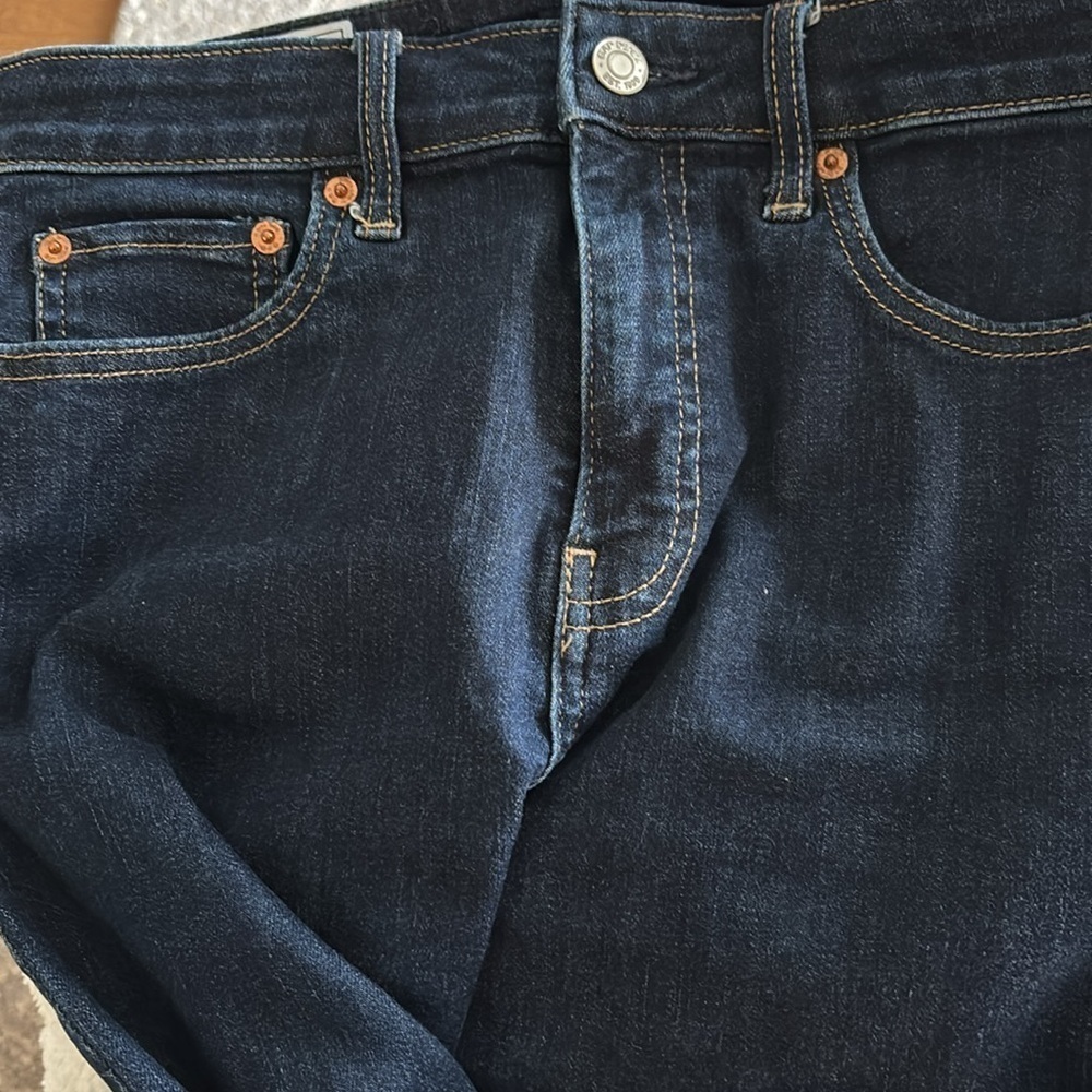Gap dark wash 30 straight 10 petite - Picture 6 of 6